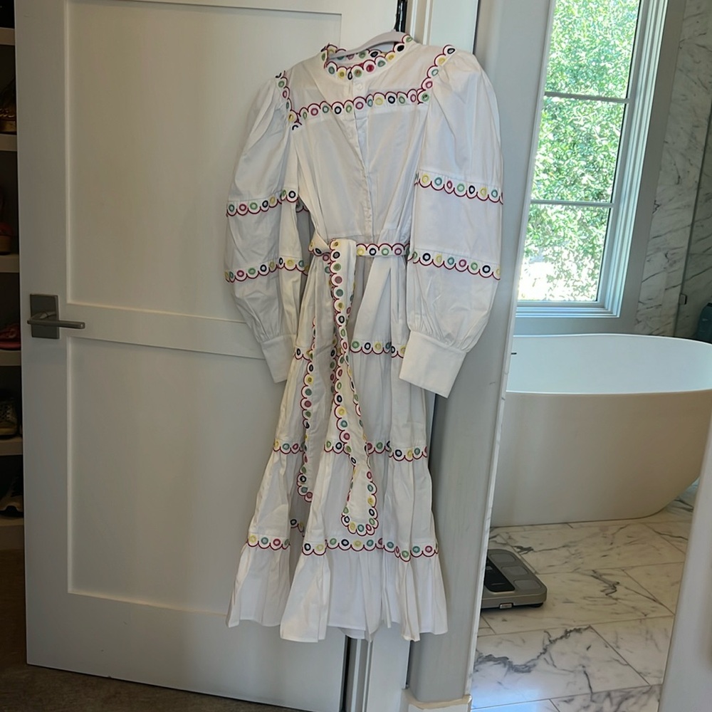 Women’s Celia b long white dress